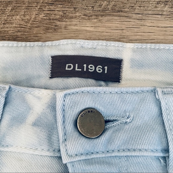 DL1961 Farrow Crop High Rise Skyway Tie Dye Instasculpt Skinny Jeans Size 26 - Picture 9 of 15